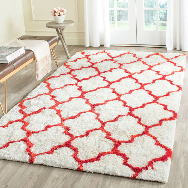 Barcelona Shag 319 Hand Tufted Plush Rug - Luxurious 1.75-Inch Pile, 80% Polyester for Comfort