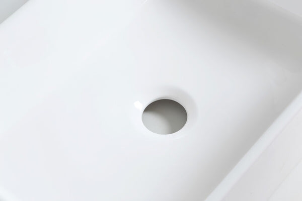 Farmhouse Porcelain Ceramic Rect 30In Kitchen Sink