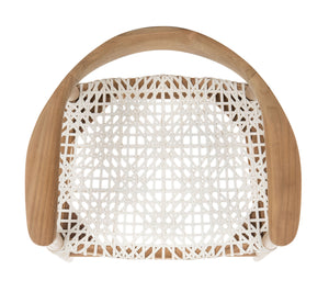 Safavieh Bandelier Barstool in Natural and White BST1005A 889048739710