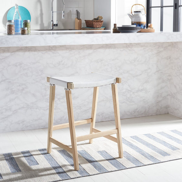 Aariz Rectangle Counter Stool