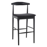 Safavieh Lionel Retro Bar Stool Black Wood BST1503B