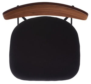 Ryker Counter Stool Walnut / Black Metal BST3009A