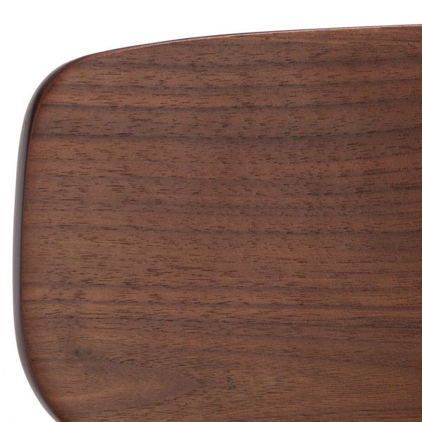 Ryker Counter Stool Walnut / Grey Metal BST3009B