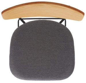 Ryker Counter Stool Oak / Grey Metal BST3009D