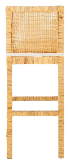 Tojo Cane Bar Stool W/ Cushion