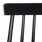 Safavieh Beaufort Bar Stool in Black BST8500B-SET2 889048826472