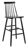 Safavieh Beaufort Bar Stool in Black BST8500B-SET2 889048826472