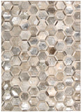 Nourison Michael Amini City Chic MA100 Modern Handmade Woven Indoor only Area Rug Silver 8' x 10' 99446209689