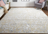 Bella 8832F Wool / Viscose Hand-Tufted Floral/Botanical Rug