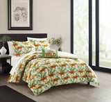 Safari Queen 4pc Comforter Set