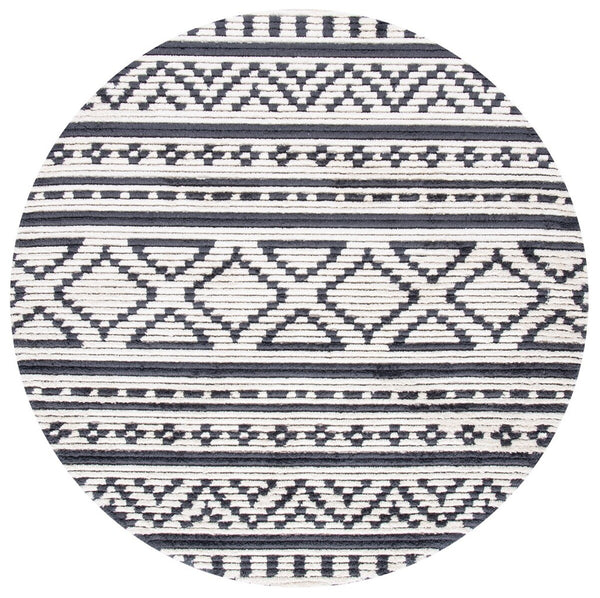 Safavieh Burko 226 Power Loomed 43% Polyester/39% Jute/18% Cotton Rug BUR226A-9