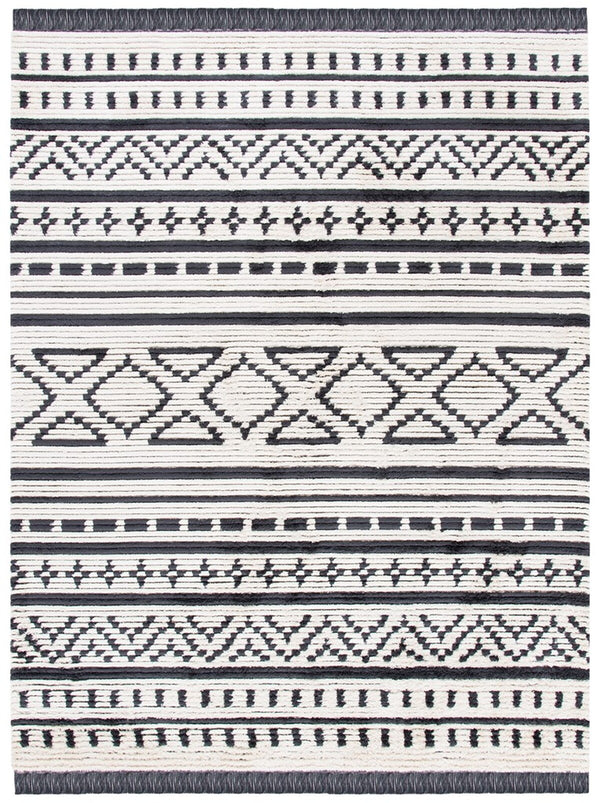Safavieh Burko 226 Power Loomed 43% Polyester/39% Jute/18% Cotton Rug BUR226A-9
