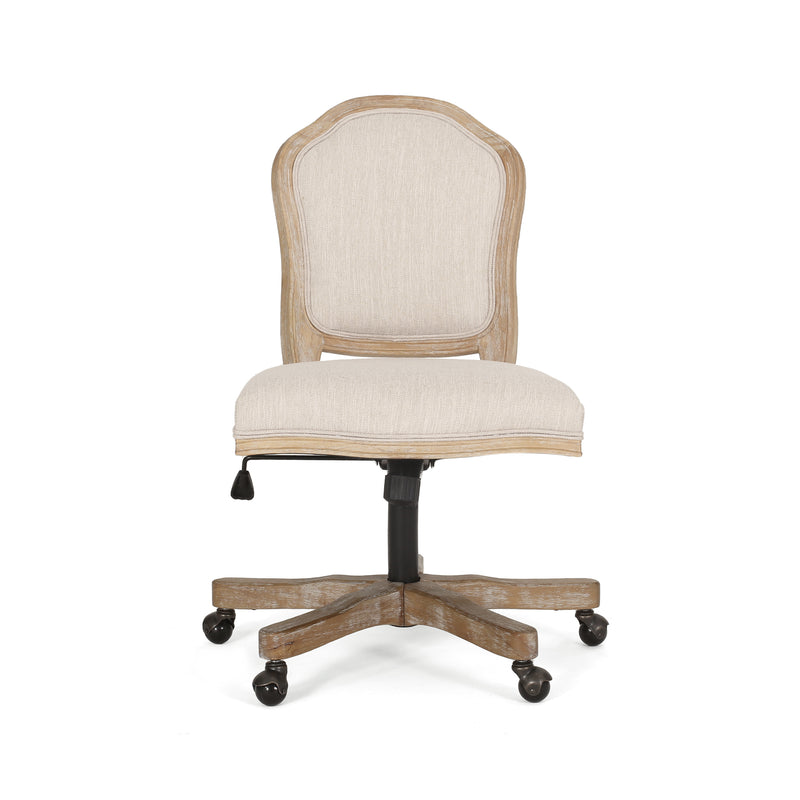 Desk chair upholstered discount swivel