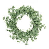 Dore 27" Creeping Woodsorrel Artificial Wreath, Green Noble House