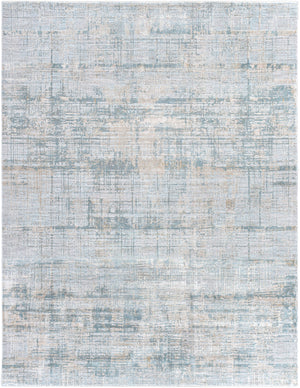 Brunswick BWK-2301 Modern Polyester, Polypropylene Rug BWK2301-710103 Sage, Light Gray, White, Ice Blue, Olive, Teal, Khaki 50% Polyester, 50% Polypropylene 7'10" x 10'3"