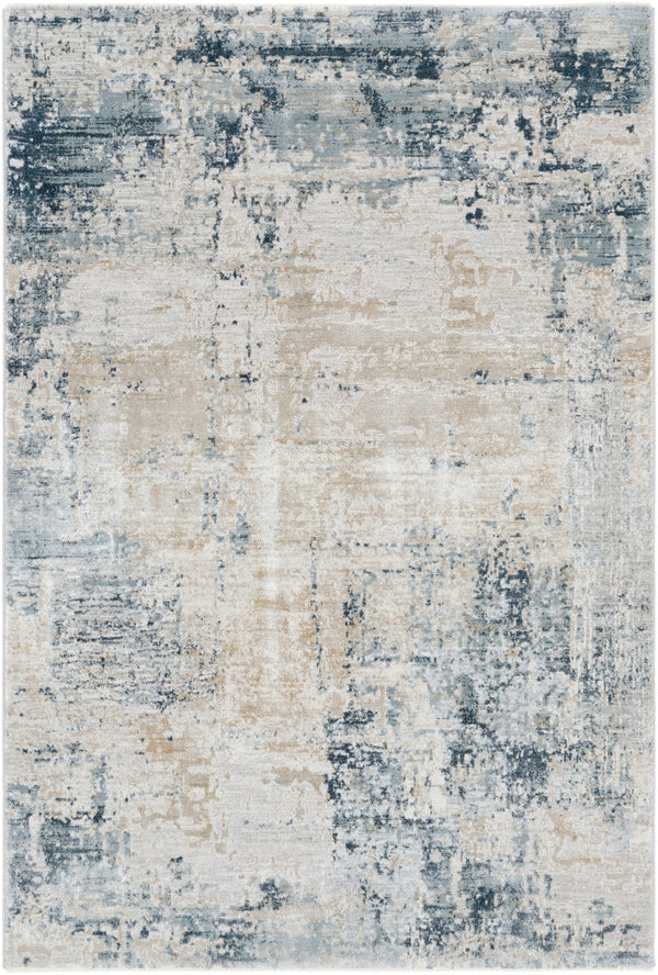 Brunswick BWK-2302 Modern Polyester, Polypropylene Rug BWK2302-9122 Sage, Light Gray, Olive, Ice Blue, Teal, White, Charcoal 50% Polyester, 50% Polypropylene 9' x 12'2"