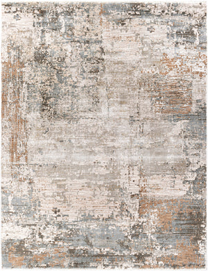 Brunswick BWK-2303 Modern Polyester, Polypropylene Rug BWK2303-710103 Sage, Dark Brown, Olive, Light Gray, White, Teal 50% Polyester, 50% Polypropylene 7'10" x 10'3"