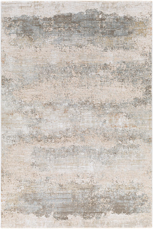 Brunswick BWK-2305 Modern Polyester, Polypropylene Rug BWK2305-710RD Sage, Light Gray, White, Ice Blue, Olive, Teal, Dark Brown, Khaki 50% Polyester, 50% Polypropylene 7'10" Round
