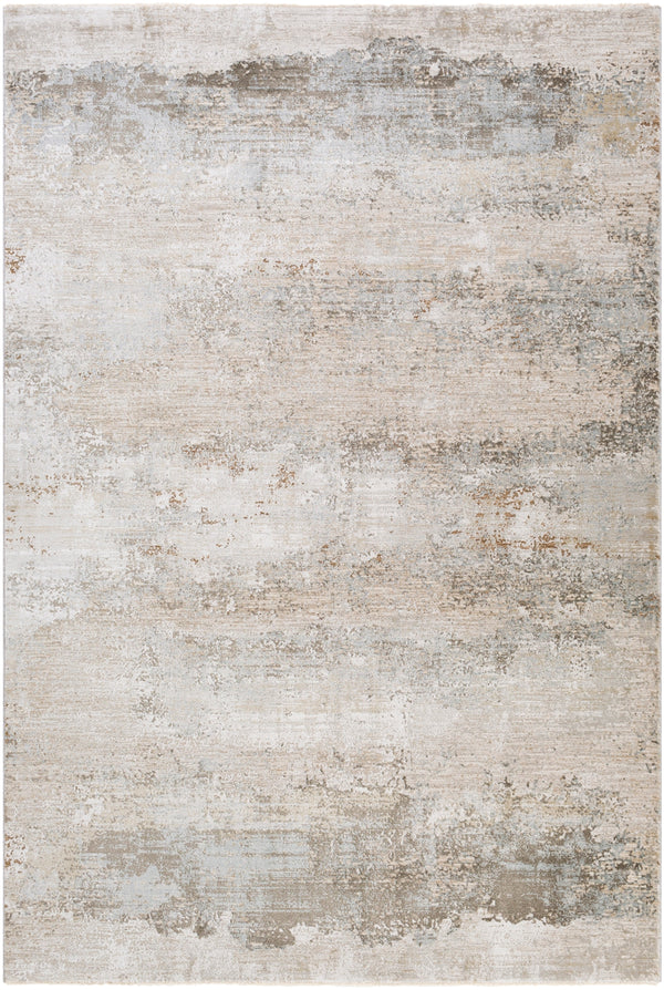 Brunswick BWK-2305 Modern Polyester, Polypropylene Rug BWK2305-9122 Sage, Light Gray, White, Ice Blue, Olive, Teal, Dark Brown, Khaki 50% Polyester, 50% Polypropylene 9' x 12'2"