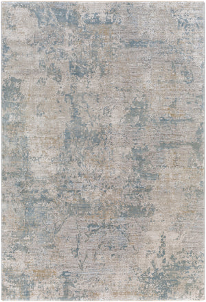 Brunswick BWK-2307 Modern Polyester, Polypropylene Rug BWK2307-710RD Sage, Light Gray, White, Ice Blue, Olive, Teal 50% Polyester, 50% Polypropylene 7'10" Round