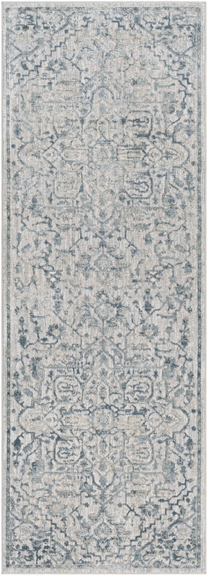 Brunswick BWK-2310 Traditional Polyester, Polypropylene Rug BWK2310-2773 Sage, Beige, Khaki, Denim, Dark Green 50% Polyester, 50% Polypropylene 2'7" x 7'3"
