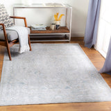 Brunswick BWK-2313 Traditional Polyester, Polypropylene Rug BWK2313-9122 Beige, Khaki, Sage, Denim, Dark Green 50% Polyester, 50% Polypropylene 9' x 12'2"