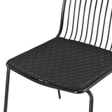 Thomas Metal Chair - Set of 4 Metallic Gunmetal