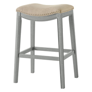 Grover Fabric Bar Stool Lyon Cream