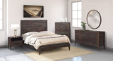 Porter Designs Fall River Solid Sheesham Wood Contemporary Chest Gray 04-117-03-4477