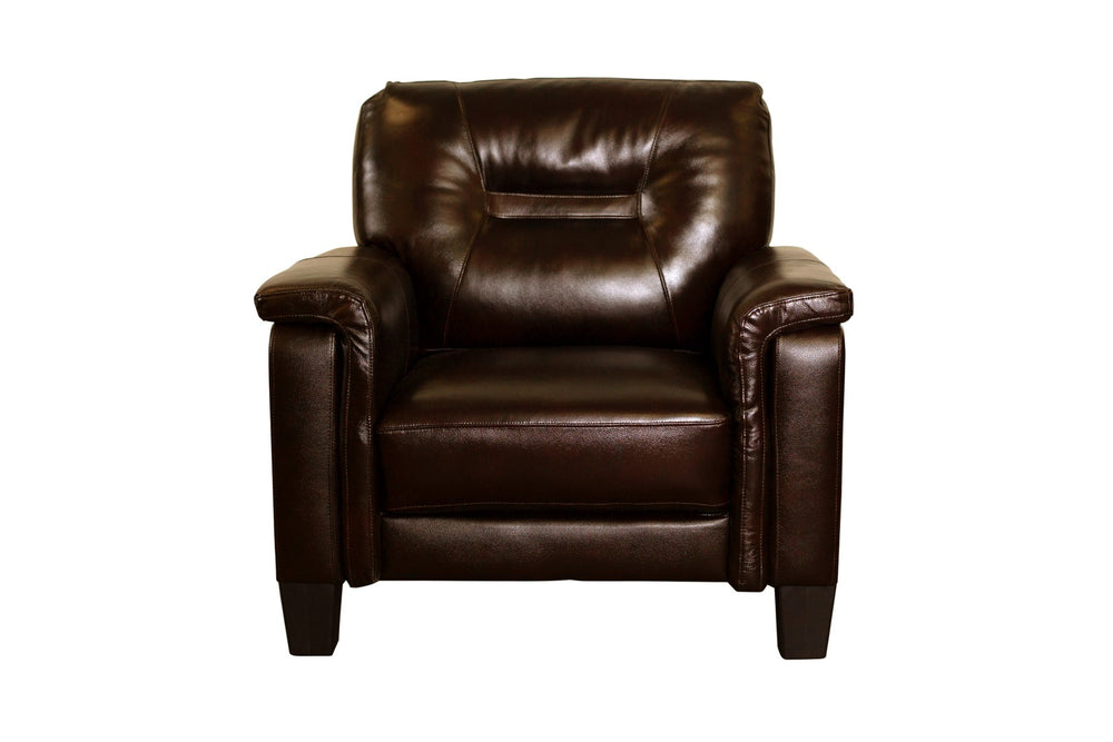 Porter Designs Alto Top Quality Leather Transitional Chair Brown 02-189C-03-3618
