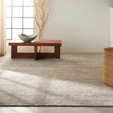 Nourison Calvin Klein Home Mesa MSA01 Handmade Woven Indoor only Area Rug Hematite 10' x 14' 99446244697