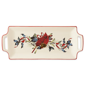 Winter Greetings Hors D'Oeuvre Tray - Set of 4