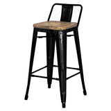 Metropolis Low Back Counter Stool - Set of 4