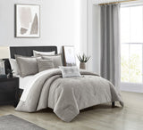 Artista Grey King 9pc Comforter Set