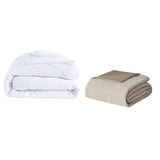 Clean Spaces Mara Casual 50% Cotton 50% Rayon from Bamboo Comforter Cover Set W/Removable Insert CSP10-1477