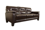Porter Designs Alto Top Quality Leather Transitional Sofa Brown 02-189C-01-3618