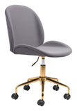 EE2712 100% Polyurethane, Plywood, Steel Modern Commercial Grade Office Chair