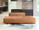 Zuo Modern Confection 100% Polyurethane, Plywood, Steel Modern Commercial Grade Sofa Brown, Black 100% Polyurethane, Plywood, Steel