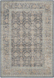 Nourison kathy ireland Home Malta MAI09 Vintage Machine Made Power-loomed Indoor only Area Rug Navy 5'3" x 7'7" 99446375971