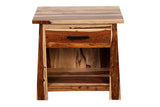 Porter Designs Kalispell Solid Sheesham Wood Natural Nightstand Natural 04-116-04-PDU104