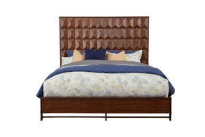 Trig California King Panel Bed