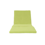 Jamaica Outdoor Green Water Resistant Chaise Lounge Cushion Noble House