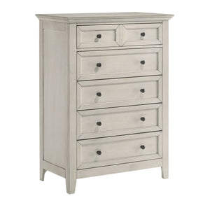 Intercon San Mateo Youth Transitional Chest | Rustic White SM-BR-4305-RWH-C SM-BR-4305-RWH-C