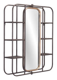 Alice Steel, MDF, Glass Modern Commercial Grade Mirror