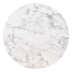 Zuo Modern Brioche MDF, Steel Modern Commercial Grade Coffee Table Set White, Black MDF, Steel