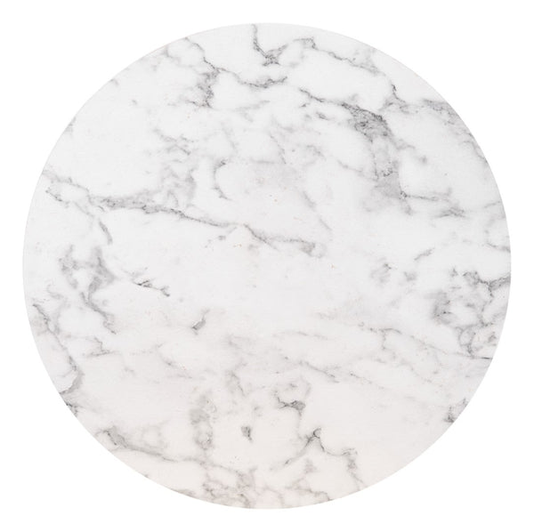 Zuo Modern Brioche MDF, Steel Modern Commercial Grade Coffee Table Set White, Black MDF, Steel