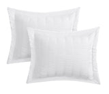 Hadassah White Queen 6pc Comforter Set