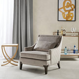 Martha Stewart Anna Glam/Luxury Arm Accent Chair MT100-0053