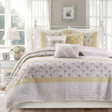 Dawn Cottage/Country 52% Polyester 48% Cotton Percale Printed 6 Piece Coverlet Set