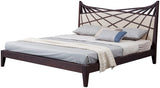 VIG Furniture Modrest Prism Modern Brown & Beige Bonded Leather Bed VGWCC585A